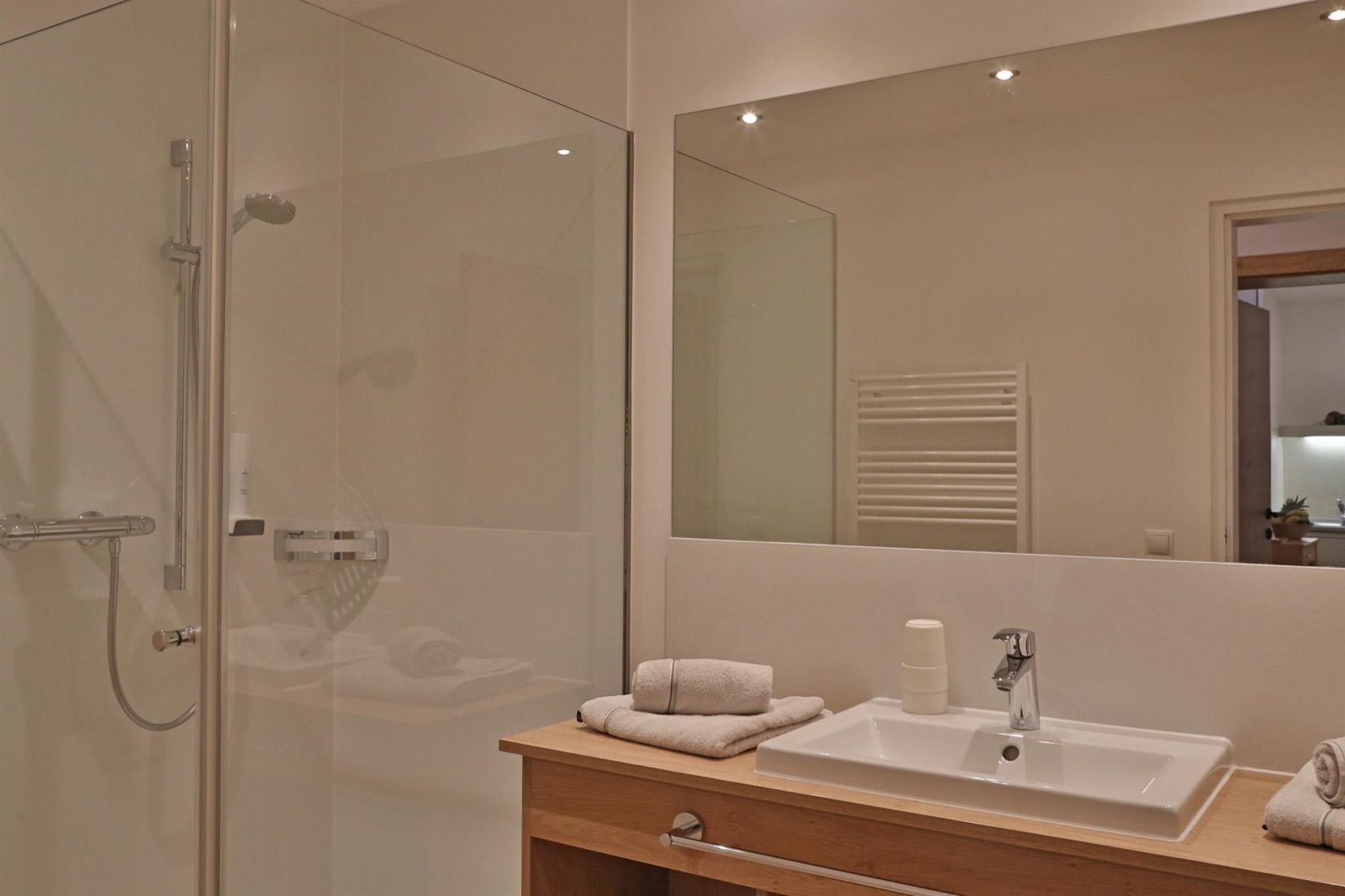 Badezimmer im Appartement Grossberg