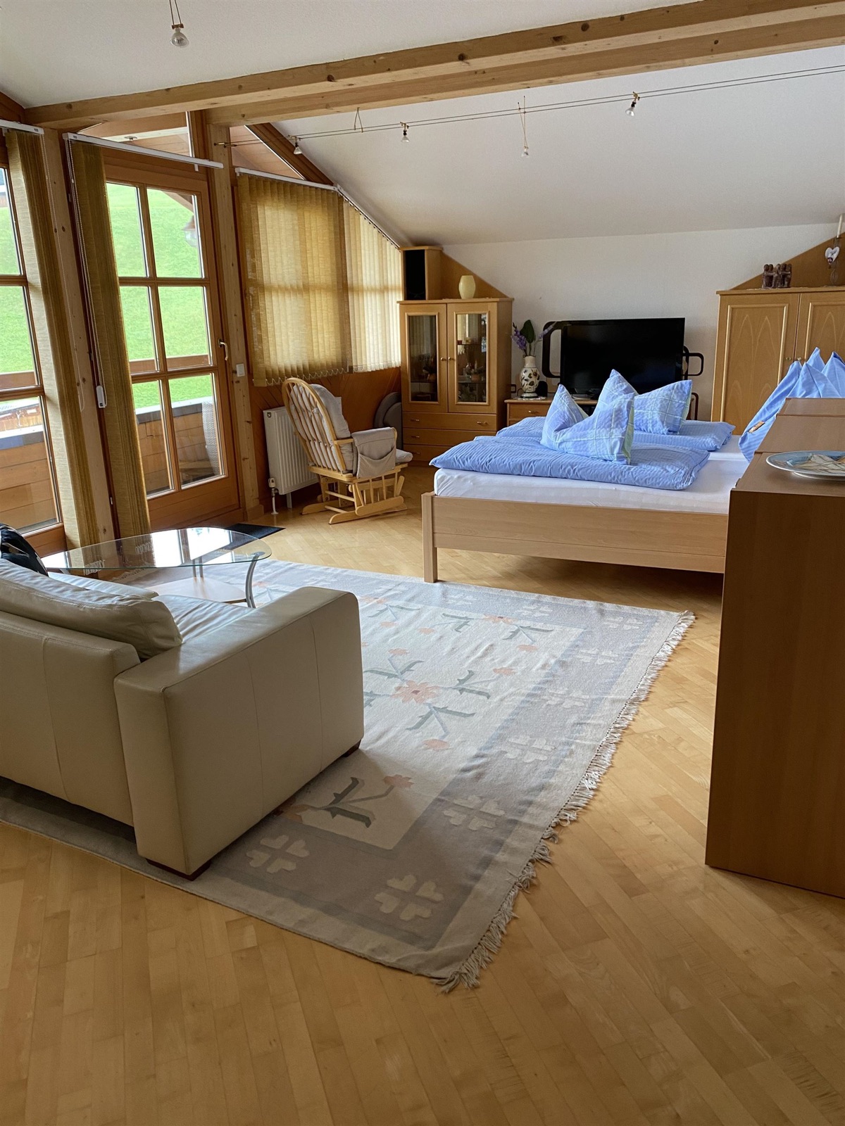 Loft-Variante des Appartement Hofalm